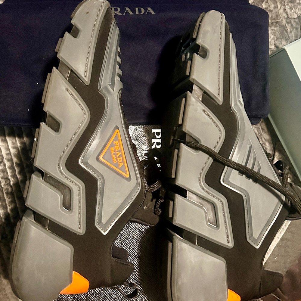 Prada The Techno Stretch Sneakers US 11